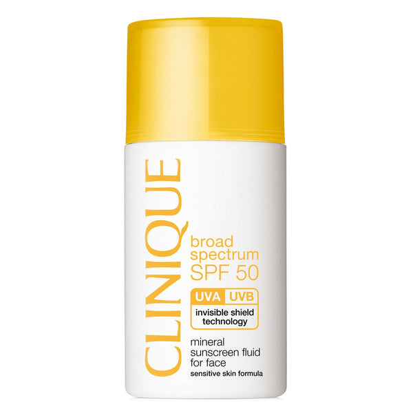 Broad Spectrum SPF 50 Mineral Sunscreen Fluid For Face